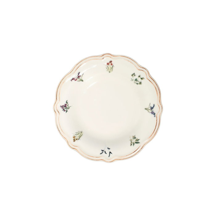 Hermia Amber Fulya 24 Ytkm Juego de Cena de Porcelana Multicolor